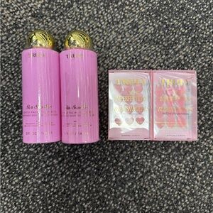 TRULY Pink Facial Cleanser Duo with Pink Blemish Patches